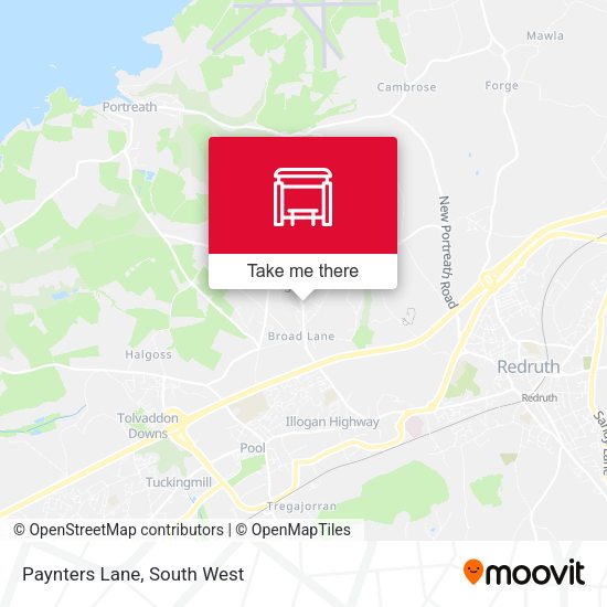 Paynters Lane map