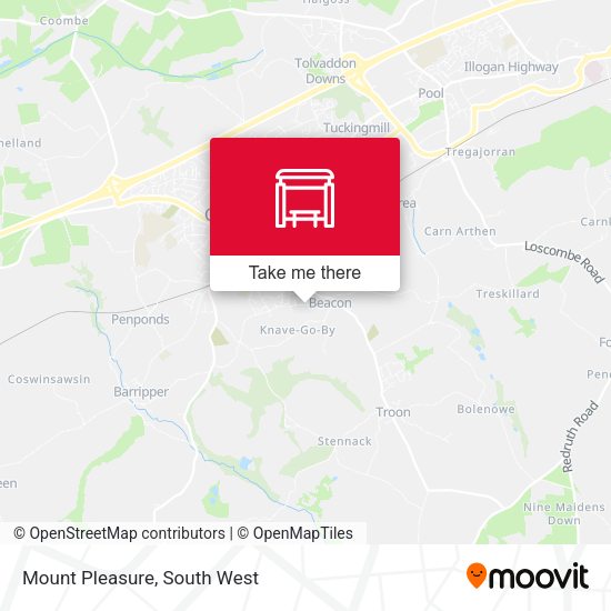 Mount Pleasure map