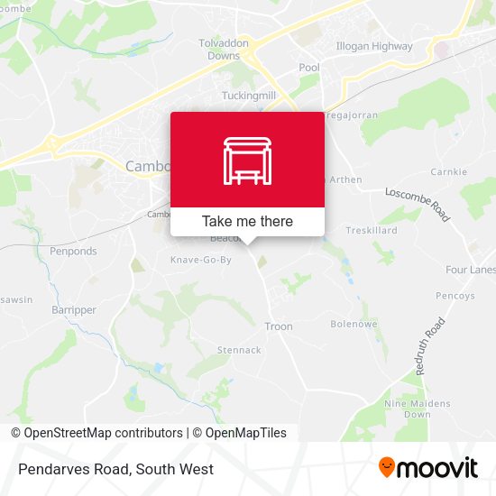 Pendarves Road map