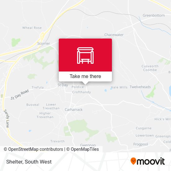Shelter map