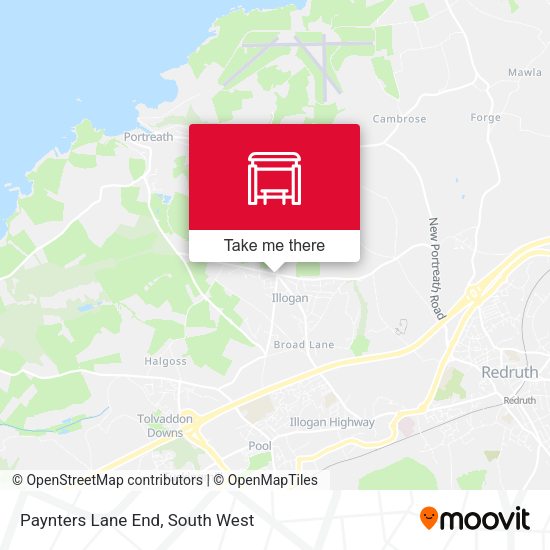 Paynters Lane End map