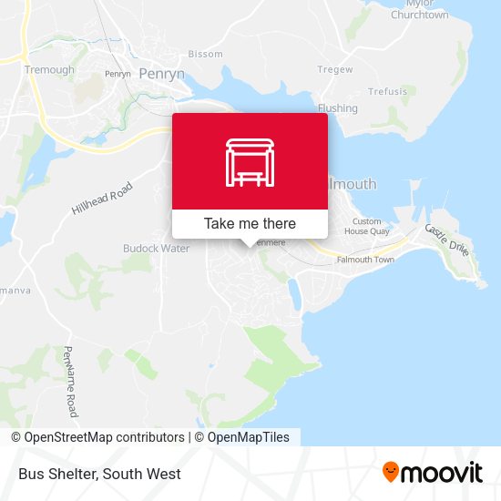 Bus Shelter map
