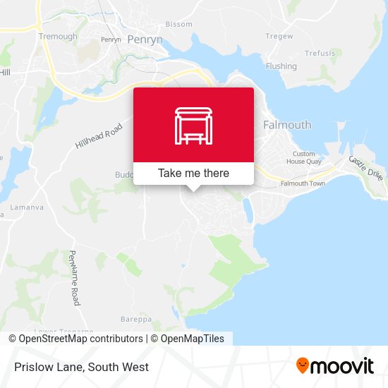Prislow Lane map