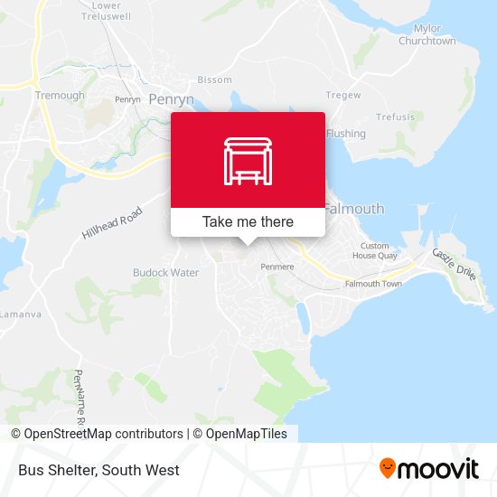 Bus Shelter map