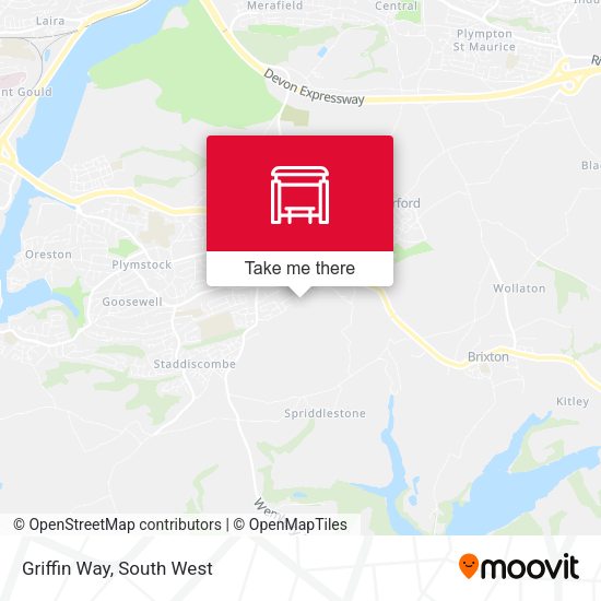 Griffin Way map