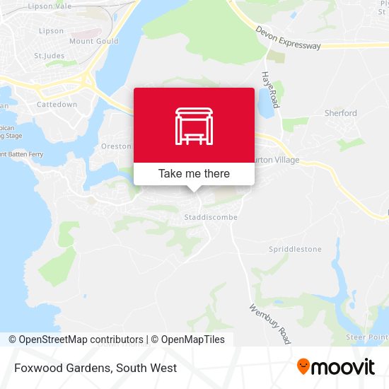 Foxwood Gardens map