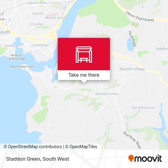 Staddon Green map