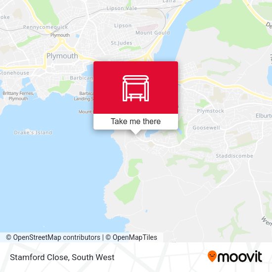 Stamford Close map