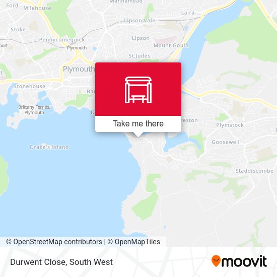 Durwent Close map