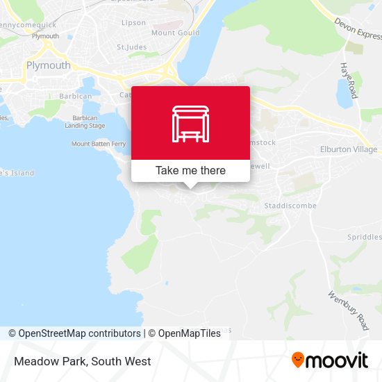 Meadow Park map