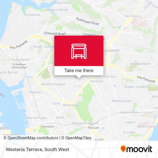 Westeria Terrace map