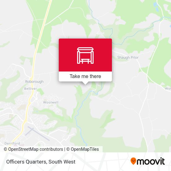 Officers Quarters map