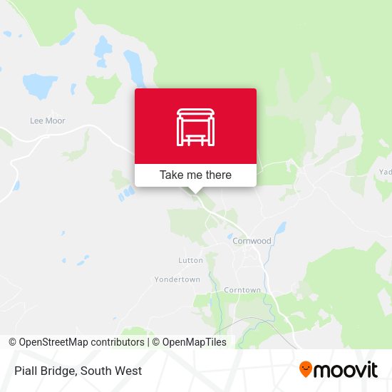 Piall Bridge map