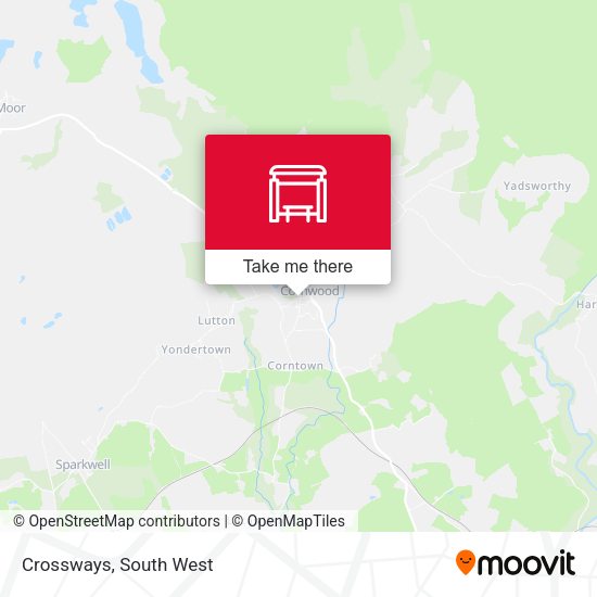 Crossways map