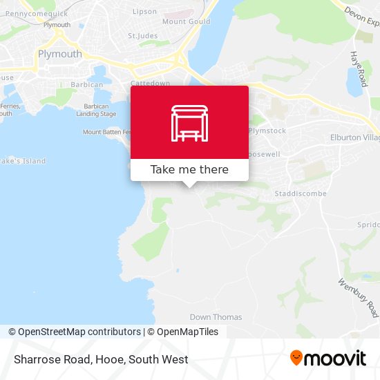 Sharrose Road, Hooe map