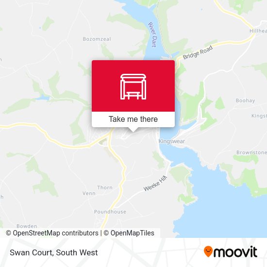 Swan Court map