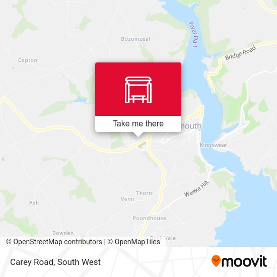Carey Road map