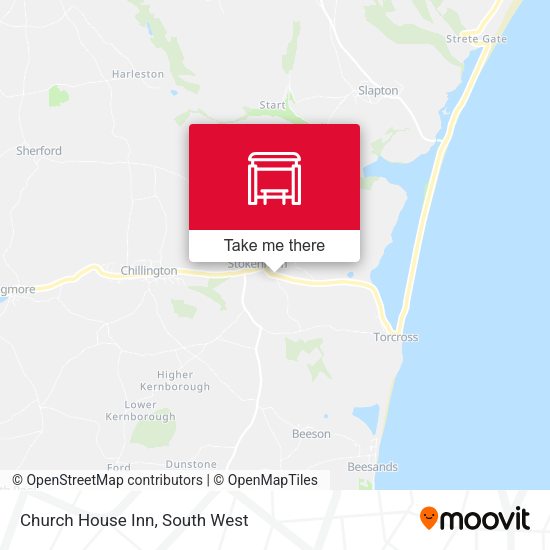 Church House Inn map