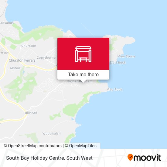 South Bay Holiday Centre map