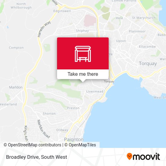 Broadley Drive map