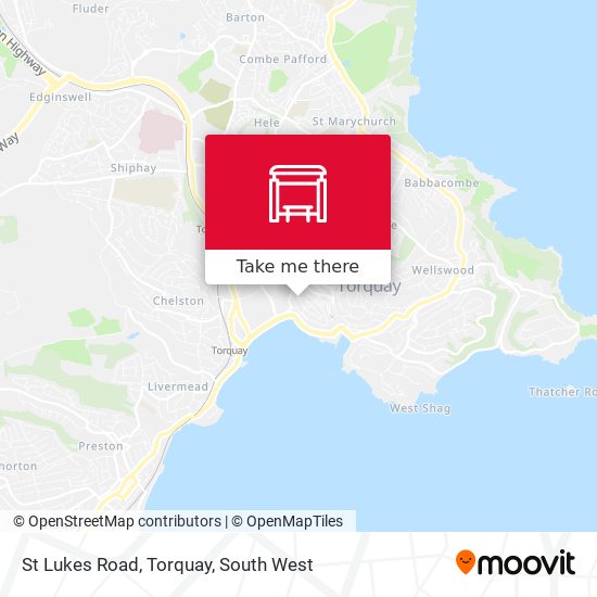 St Lukes Road, Torquay map