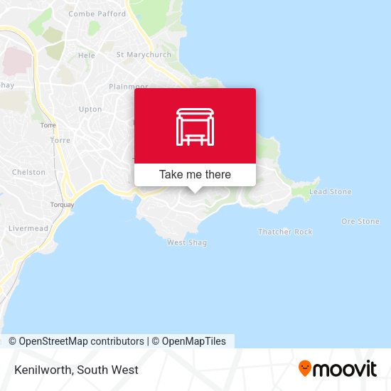 Kenilworth map