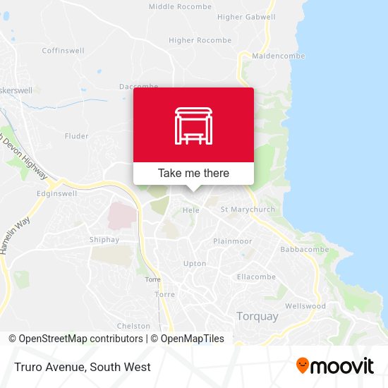 Truro Avenue map