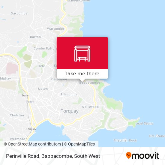 Perinville Road, Babbacombe map