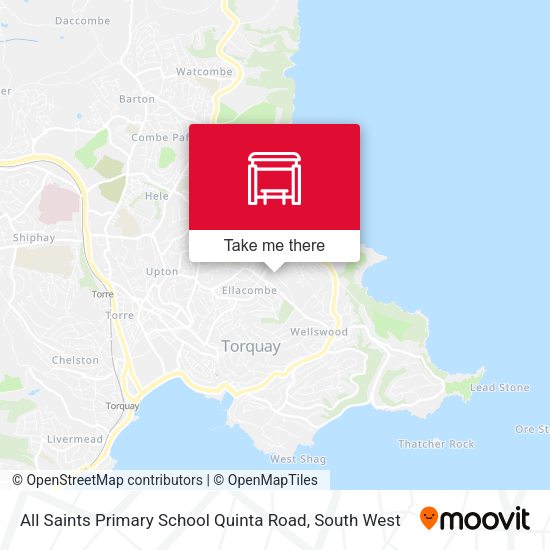 All Saints Primary School Quinta Road map