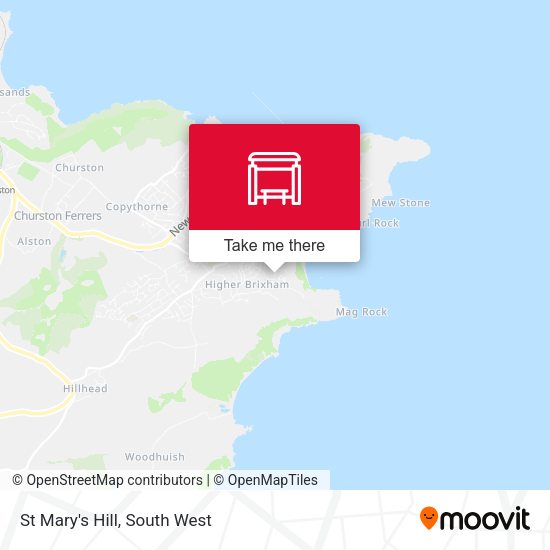 St Mary's Hill map