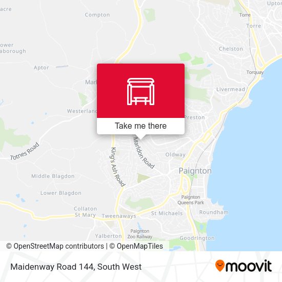 Maidenway Road 144 map