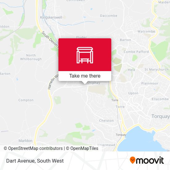 Dart Avenue map