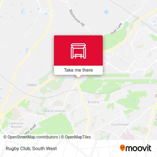Rugby Club map