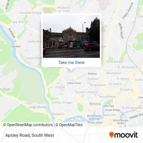 Apsley Road map