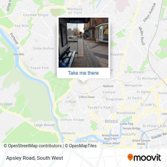 Apsley Road map