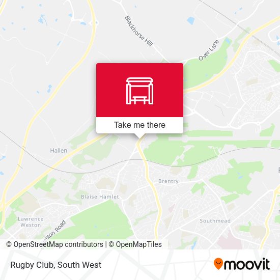 Rugby Club map