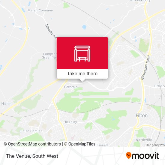 The Venue map