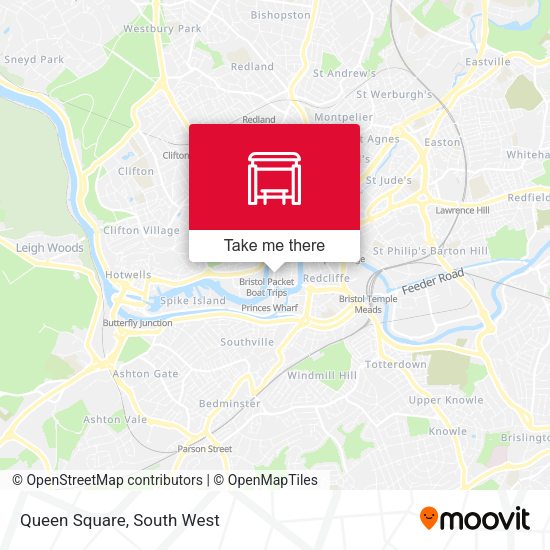 Queen Square map