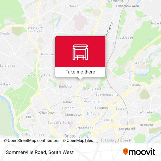 Sommerville Road map