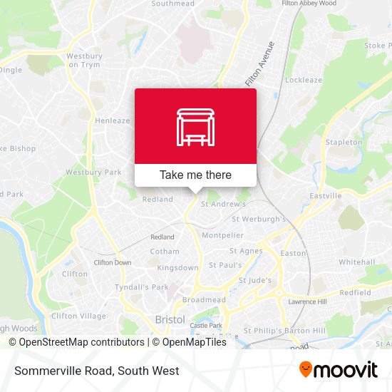 Sommerville Road map
