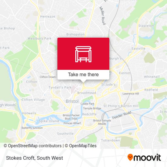 Stokes Croft map