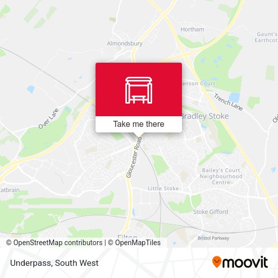Underpass map