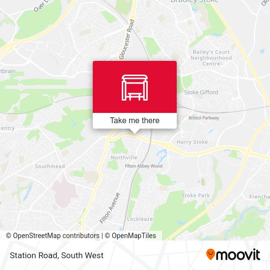 Station Road map