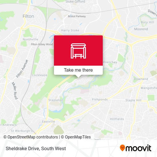 Sheldrake Drive map