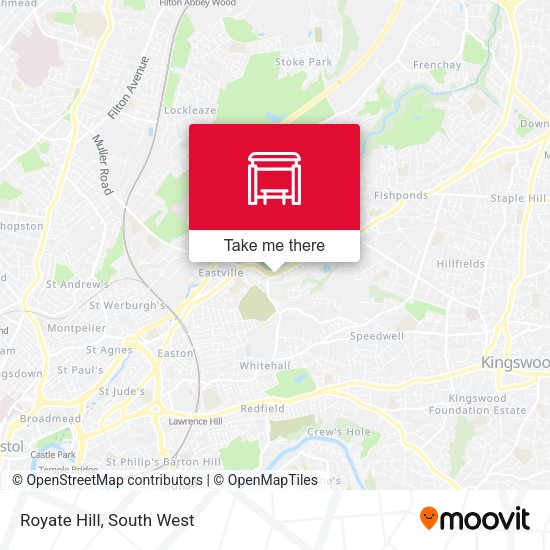 Royate Hill map