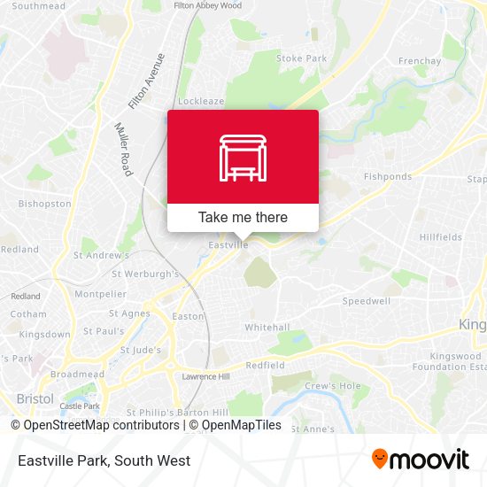 Eastville Park map