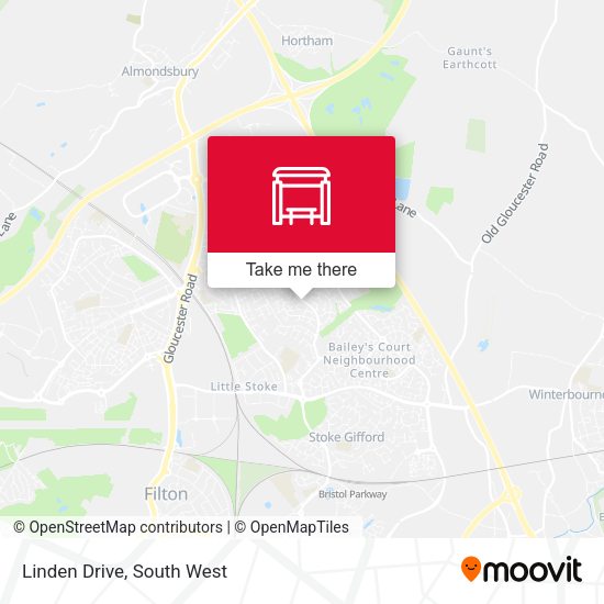 Linden Drive map
