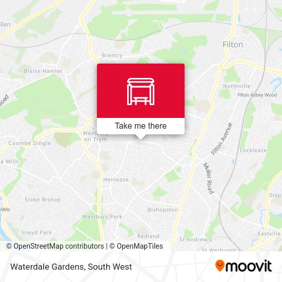 Waterdale Gardens map