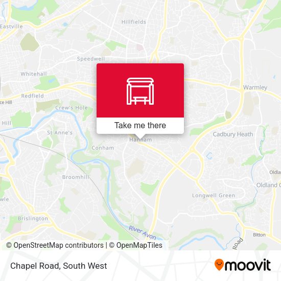 Chapel Road map
