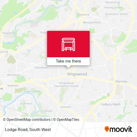 Lodge Road map